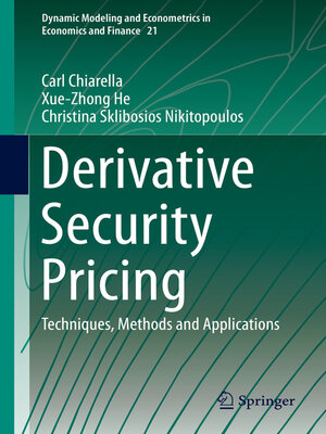 cover image of Derivative Security Pricing